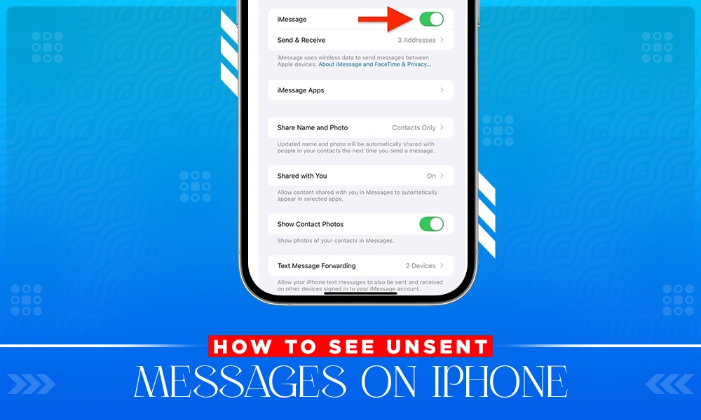 unsent messages on iphone