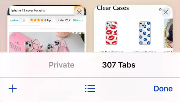 Safari Tabs