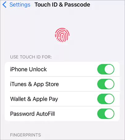 Touch ID