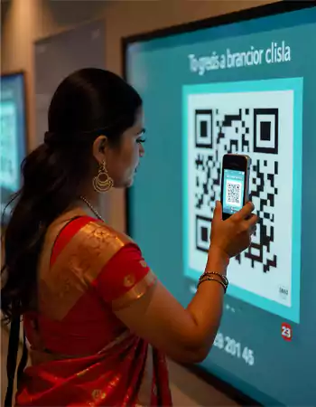 How to scan a QR code