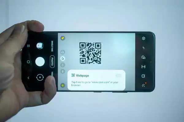 Scanning QR From Android Phone