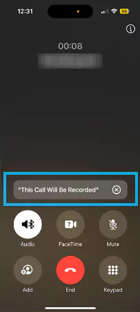 Automated Message