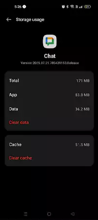 Clear Cache