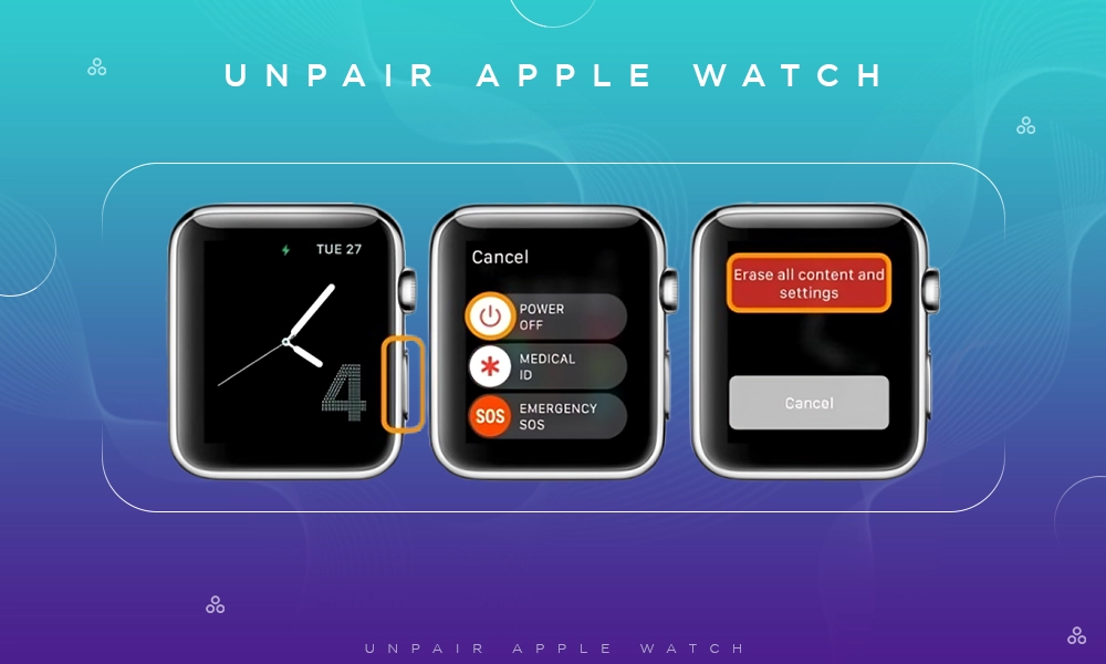 Unpair Apple Watch